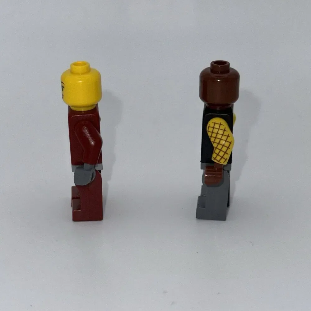 LEGO Marvel Minifigures Shocker sh404 & Iron Man Mk47 sh405 76083 Incomplete